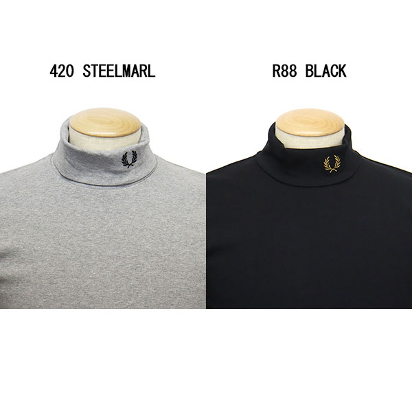 正規取扱店 FRED PERRY (フレッドペリー) M1643 Roll Neck Top ロール