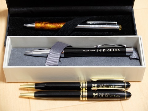 非売品・入手困難】JR東日本TRAIN SUITE 四季島 ボールペン 黒 鉄道