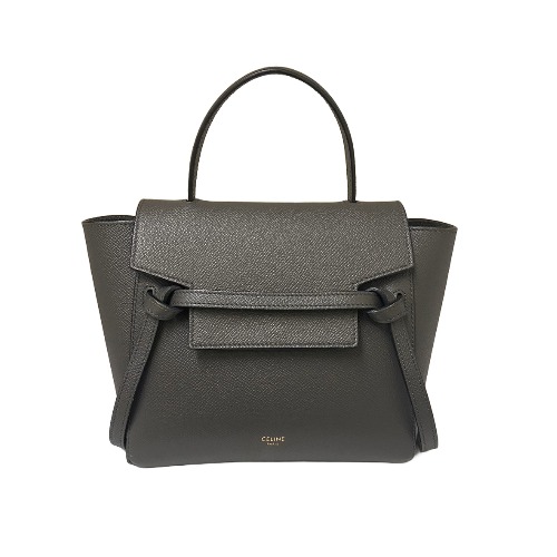 セリーヌ ベルトバッグ ナノ ブラック 18900｜ブランド買取なら