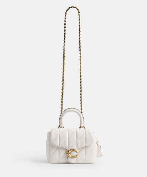 タビー トップ ハンドル バッグ・キルティング（ショルダーバッグ