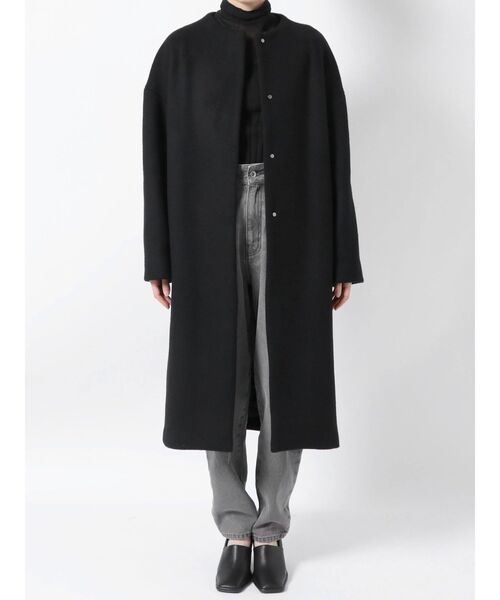 ELENDEEK（エレンディーク）の「クルーネックコクーンコート（ノー