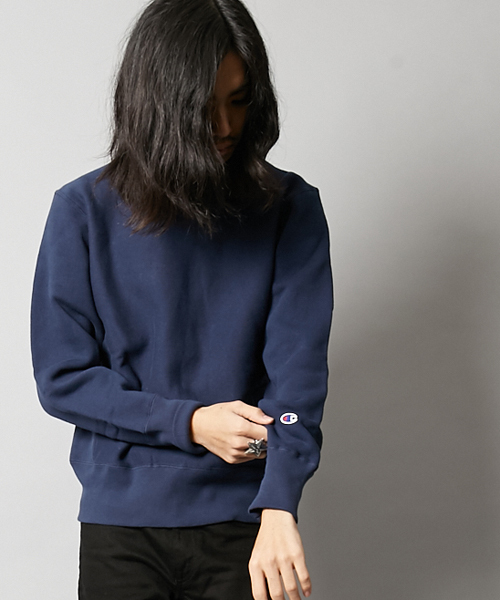 Champion（チャンピオン）の「リバースウィーブ(青タグ) クルーネック
