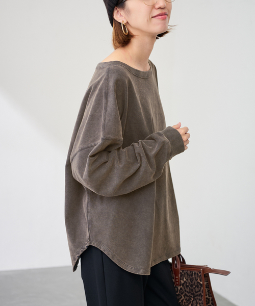 ウェットオゾン加工L/Tee（Tシャツ/カットソー）｜FRAMeWORK（フレーム