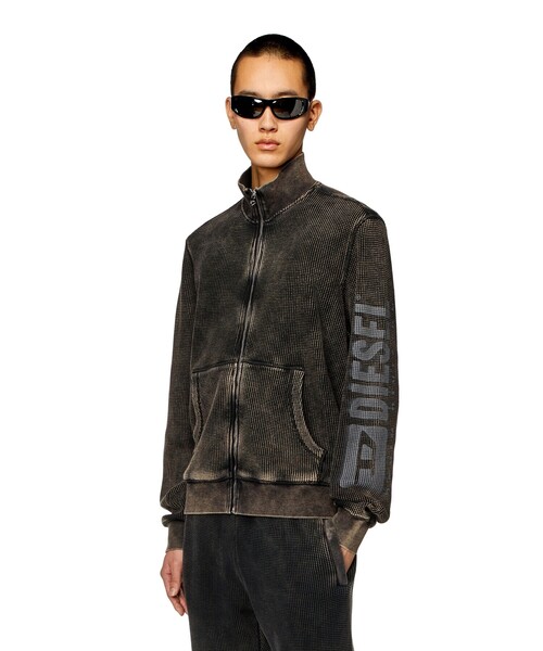 DIESEL（ディーゼル）の「メンズ スウェット S-GINAFY-ZIP（スウェット
