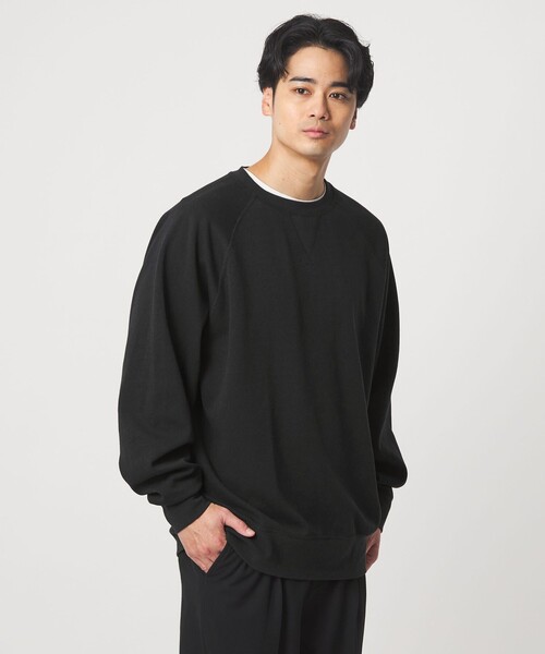 セール】リバーシブル クルーネック スウェット（スウェット）｜green