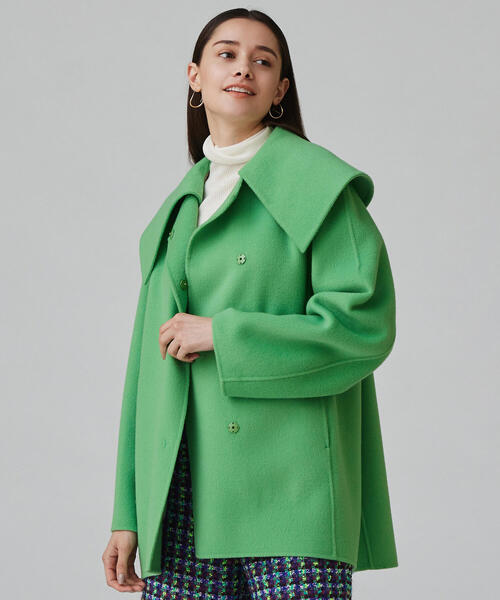 BALLSEY（ボールジィ）の「ウールビーバーメルトン ビッグカラーコート