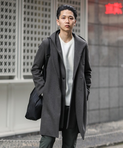 ATTACHMENT（アタッチメント）の「カシミア混ニットフラノ3レイヤー