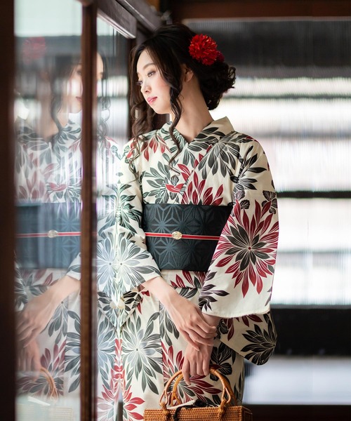 kimonomachi（キモノマチ）の「レディース 浴衣 3点セット コスパ最強
