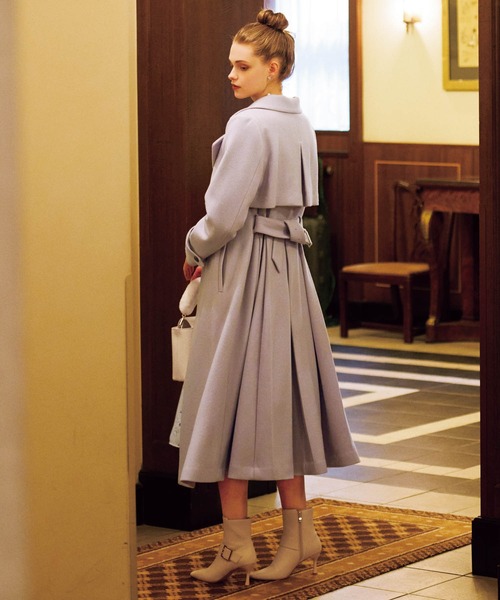 NOELA（ノエラ）の「2WAYカラーバックプリーツウールトレンチ