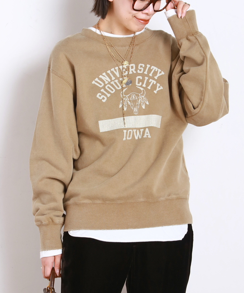 athletic wear MASON】別注college sweat（スウェット）｜AP STUDIO