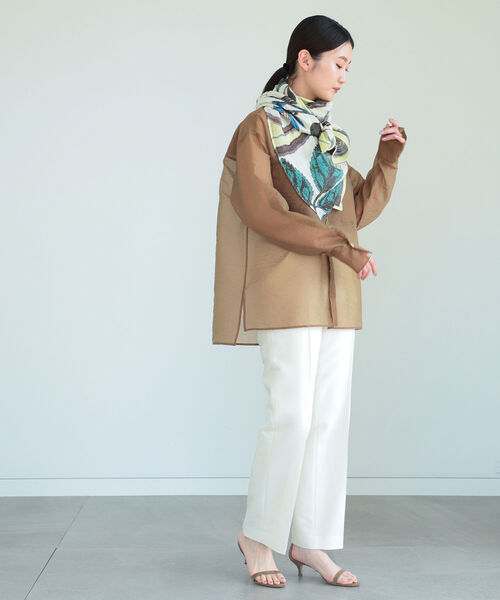 manipuri（マニプリ）の「manipuri / リネンコットンシルク ストール