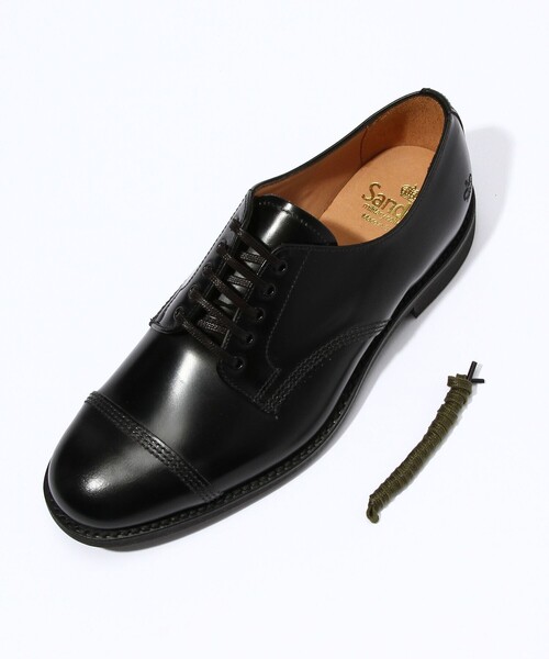 SANDERS ポリッシュドレザー キャップトゥシューズ（その他シューズ