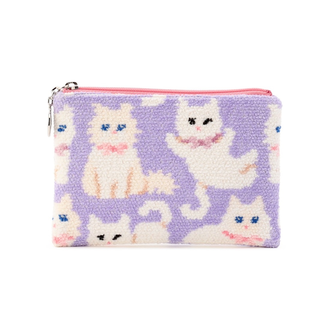 モフモフネコチャン ティッシュポーチ L/MNC-260281（WEB限定）(ペール